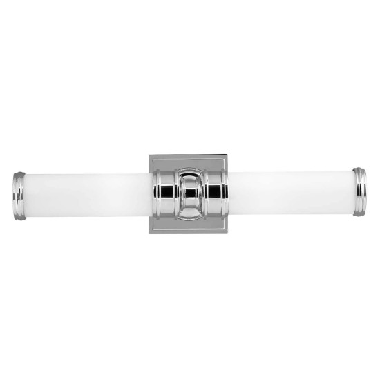 Elstead Payne LED Wandleuchte G9 2-fach 50cm Poliertes Chrom IP44