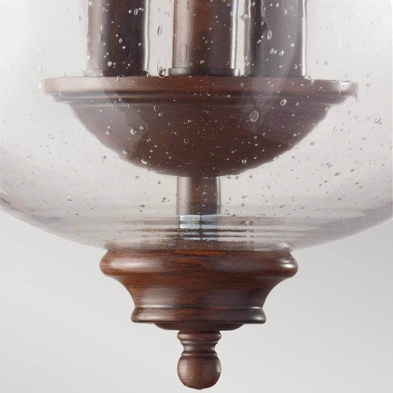 Elstead Pickering Lane Deckenleuchte E14 3-fach Heritage Bronze