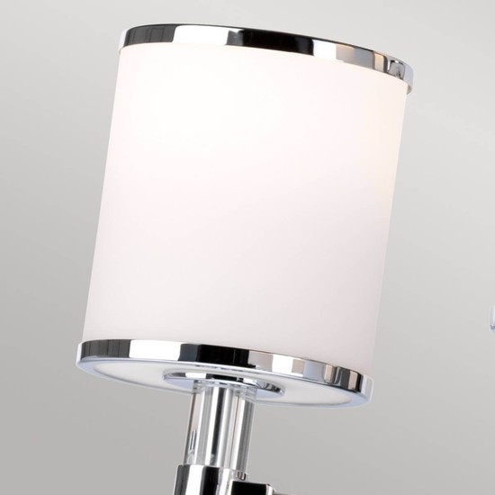 Elstead Prospect Park Kronleuchter E27 9-fach Satin Nickel, Chrom