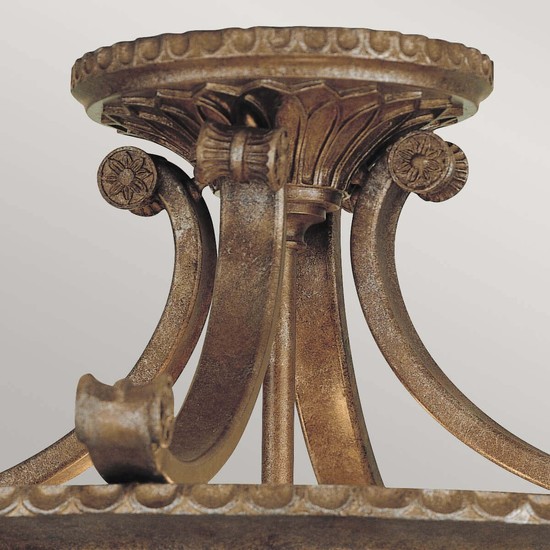 Elstead Stirling Castle Deckenleuchte E27 2-fach 36cm Britische Bronze