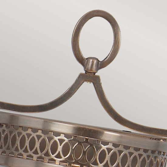 Elstead Guildhall Wandleuchte E14 Dunkle Bronze