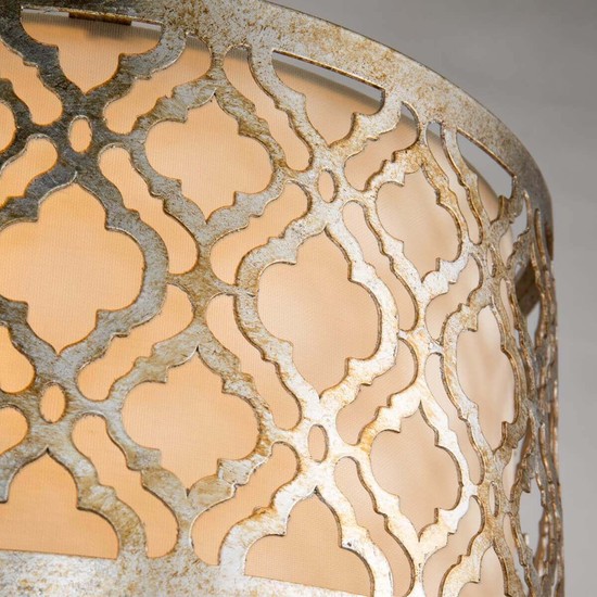 Elstead Arabella Deckenleuchte E27 2-fach Gebeiztes Gold
