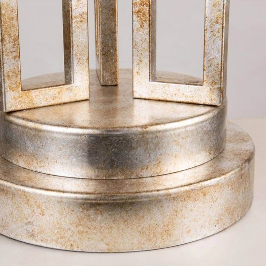 Elstead Lemuria Tischleuchte E27 Gebeiztes Gold