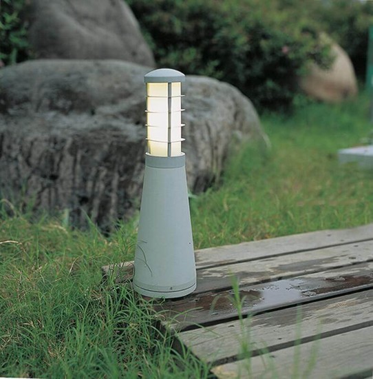 Elstead Beta LED Außen-Stehleuchte 3-fach 4-Ringe Mattes Silber IP54