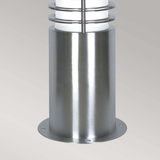 Elstead Sandbanks Außen-Stehleuchte E27 24cm Rostfreier Stahl IP44