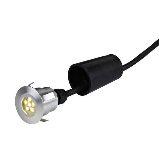 Elstead Derwent LED Außen-Stehleuchten 5-fach Eloxiertes Aluminium IP54