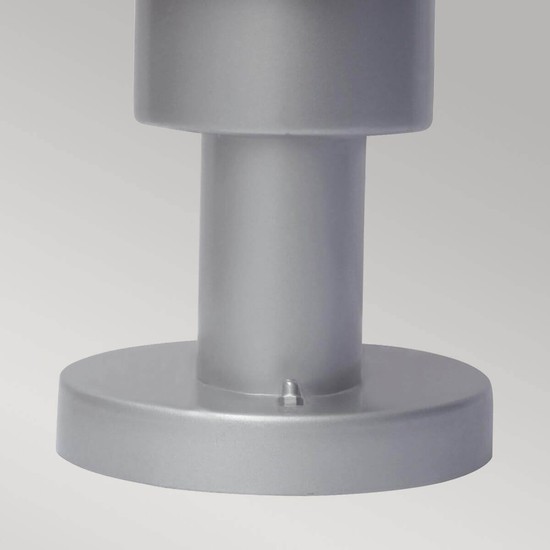 Elstead Helsingor Außen-Stehleuchte E27 31cm Edelstahl, silber IP44