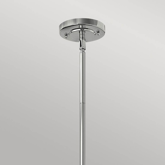 Elstead Amelia Hängeleuchte E27 35cm Chrom
