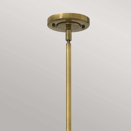 Elstead Amelia Hängeleuchte E27 Buckeye Bronze, Restaurationsbronze