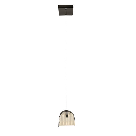 Elstead Arco LED Pendelleuchte Schwarzes Oxid Schwarz Oxid
