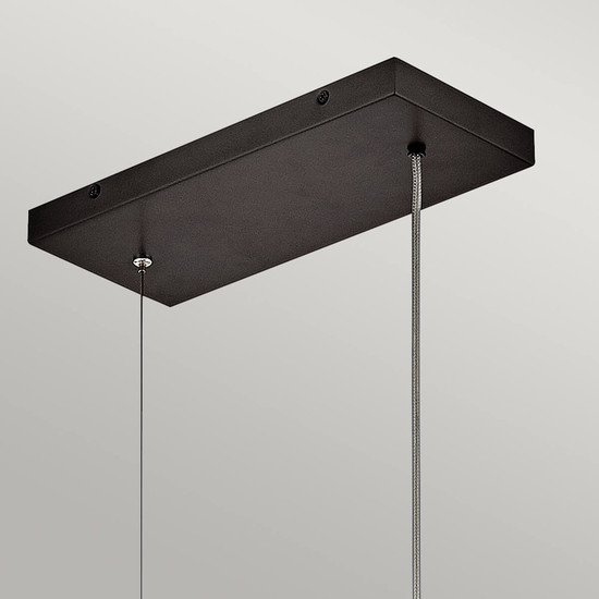 Elstead Arco LED Pendelleuchte Schwarzes Oxid Schwarz Oxid