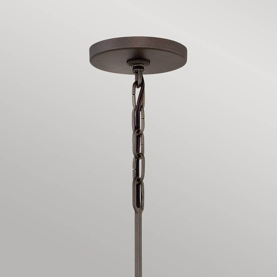 Elstead Astrid Hängeleuchte E14 3-fach Metallische, matte Bronze