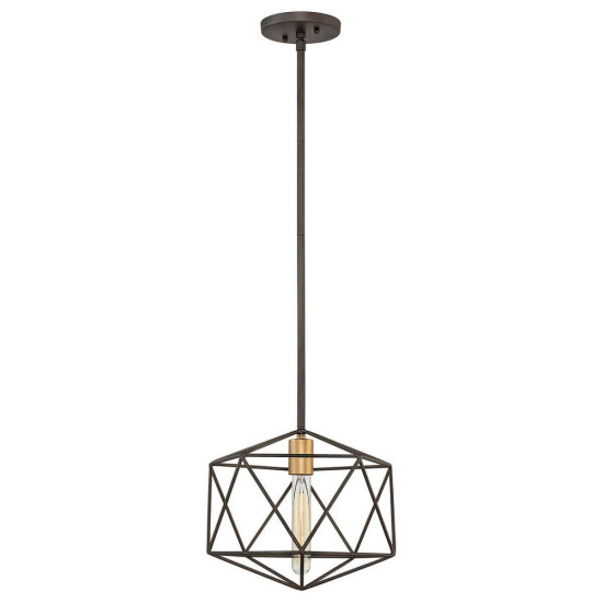 Elstead Astrid Hängeleuchte E27 Metallische, matte Bronze