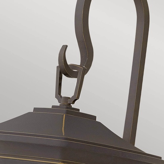 Elstead Bromley Außen-Wandleuchte E14 3-fach Ölgeriebene Bronze IP44