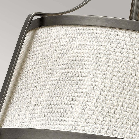 Elstead Charlotte Deckenleuchte E27 3-fach Antikes Nickel