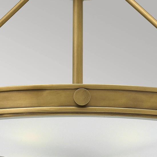 Elstead Collier Deckenleuchte E14 4-fach Heritage Messing