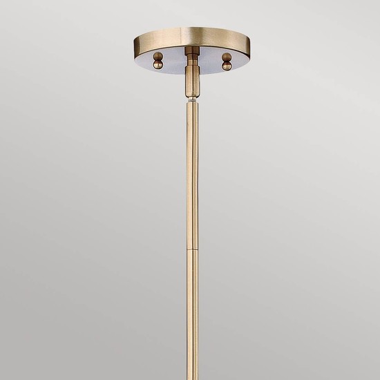 Elstead Congress Hängeleuchte E27 18cm Gebürstetes Karamell