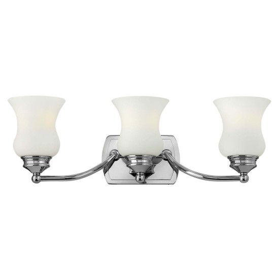 Elstead Constance LED Wandleuchte G9 3-fach Poliertes Chrom IP44