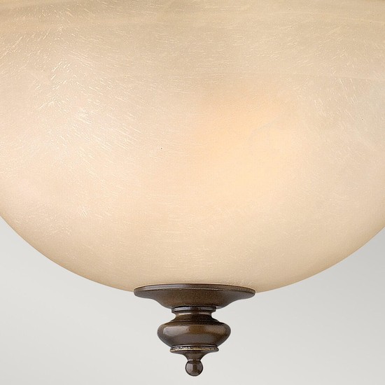 Elstead Dunhill Deckenleuchte E27 2-fach Königliche Bronze