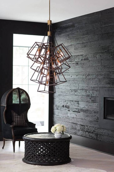 Elstead Fu Lighton Kronleuchter E27 13-fach Bronze