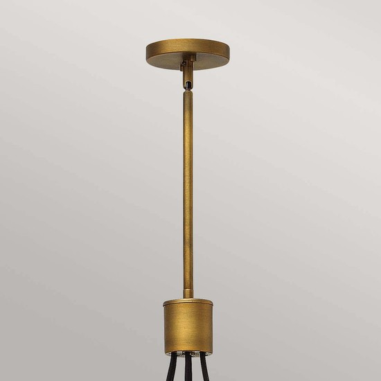 Elstead Fu Lighton Kronleuchter E27 7-fach Bronze