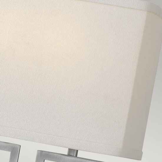 Elstead Lanza Wandleuchte E14 2-fach Antikes Nickel