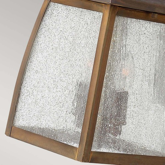 Elstead Montauk Außen-Wandleuchte E14 2-fach 44cm Siena IP44