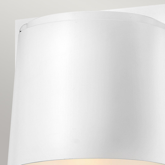 Elstead Scout Außenwandleuchte GU10 LED Satin weiß IP44 Anti-Meerwasser