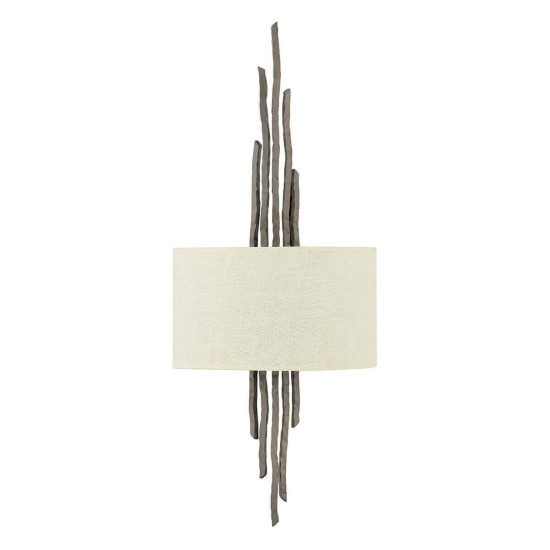 Elstead Spyre Wandleuchte E14 2-fach Metallische, matte Bronze