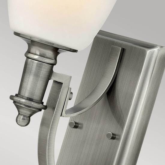 Elstead Truman Wandleuchte E27 Antikes Nickel