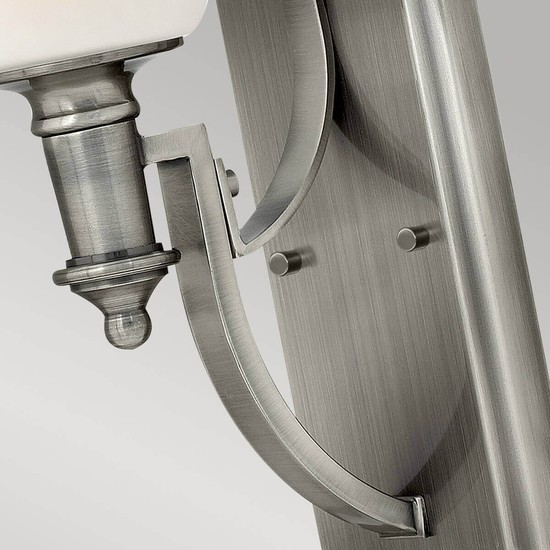 Elstead Truman Wandleuchte E27 Antikes Nickel