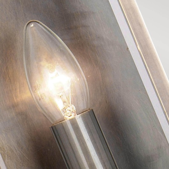 Elstead Holborn Außen-Wandleuchte E14 Dunkle Bronze IP44