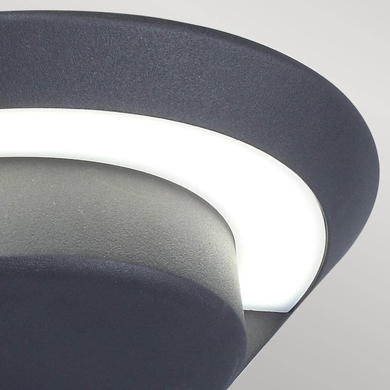 Elstead Kasper LED Außen-Wandleuchte Graphit IP54