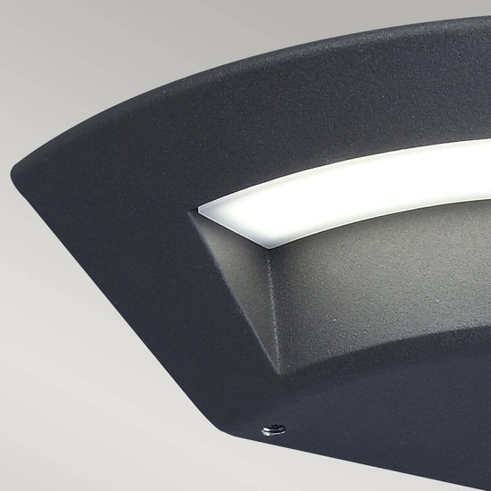 Elstead Kasper LED Außen-Wandleuchte Graphit IP54