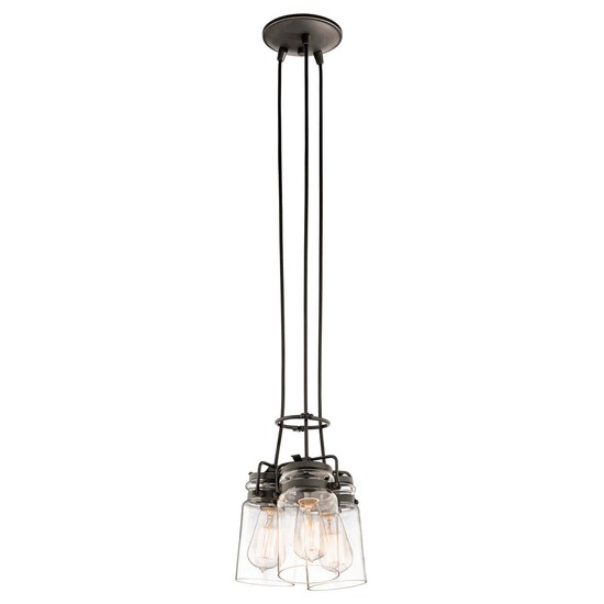 Elstead Brinley Hängeleuchte E27 3-fach Ältere Bronze