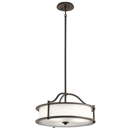 Elstead Emory Hängeleuchte E27 3-fach 26cm Bronze