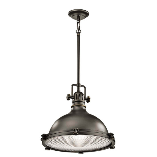 Elstead Hatteras Bay Hängeleuchte E27 50cm Ältere Bronze