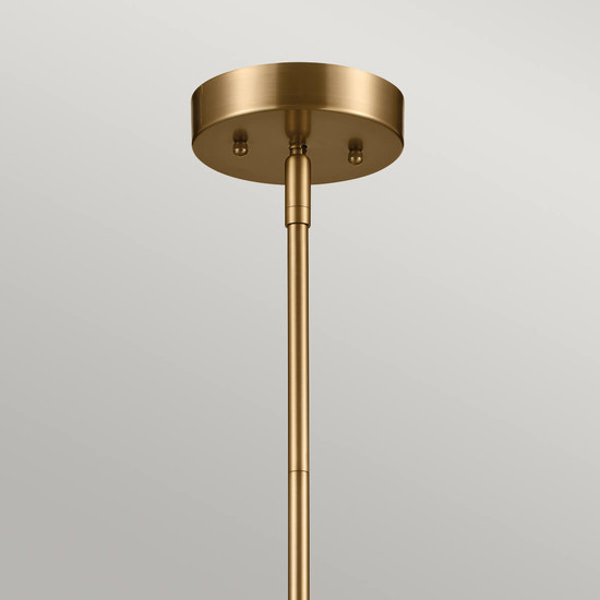 Elstead Luella Pendelleuchte E14 4-fach Gebürstetes Naturmessing