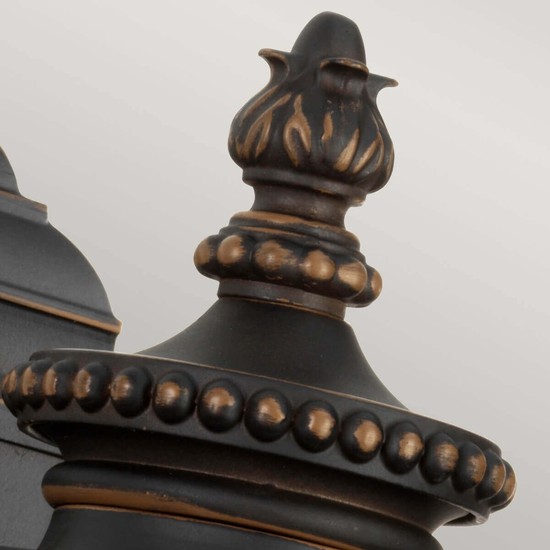 Elstead Luverne Außen-Wandleuchte E27 34cm Rubinierte Bronze IP44