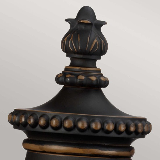 Elstead Luverne Außen-Stehleuchte E27 Rubinierte Bronze IP44