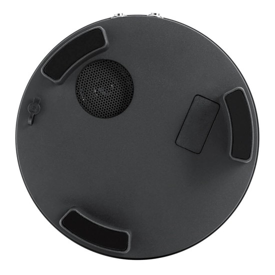 Elstead Lyndon LED Außen-Stehleuchte 48cm Bluetooth Lautsprecher Strukturiertes Schwarz IP44