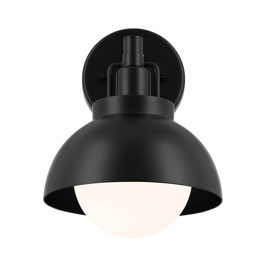 Elstead Niva Wandleuchte E27 Schwarz Schwarz