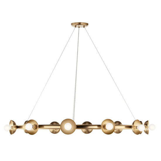 Elstead Palta Pendelleuchte E14 9-fach Champagnerbronze Champagnergold