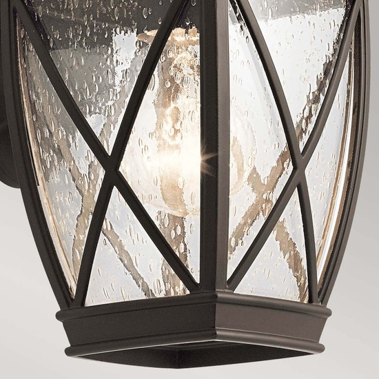 Elstead Tangier Außen-Wandleuchte E27 27cm Ältere Bronze IP44