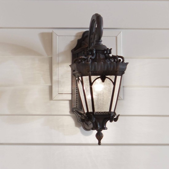 Elstead Tournai Außen-Wandleuchte E14 2-fach 61cm Londonderry IP44