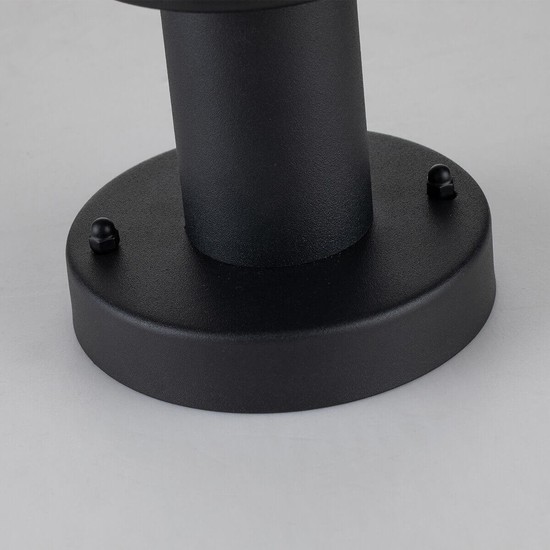 Elstead Klampenborg Außen-Stehleuchte E27 32cm Schwarz IP44