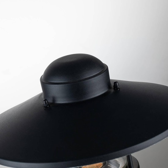Elstead Klampenborg Außen-Stehleuchte Sensor E27 32cm Schwarz IP44
