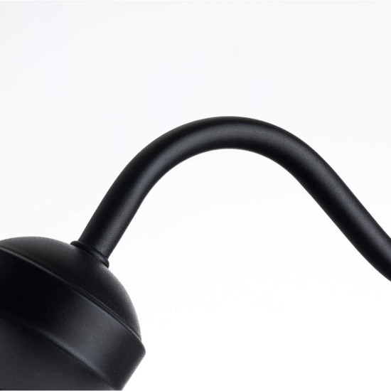 Elstead Klampenborg Außen-Wandleuchte Sensor E27 26cm Schwarz IP44