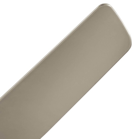Elstead Eris leiser Deckenventilator mit LED Licht Ø152cm IP44 Außenbereich + Fernbedienung Nickel