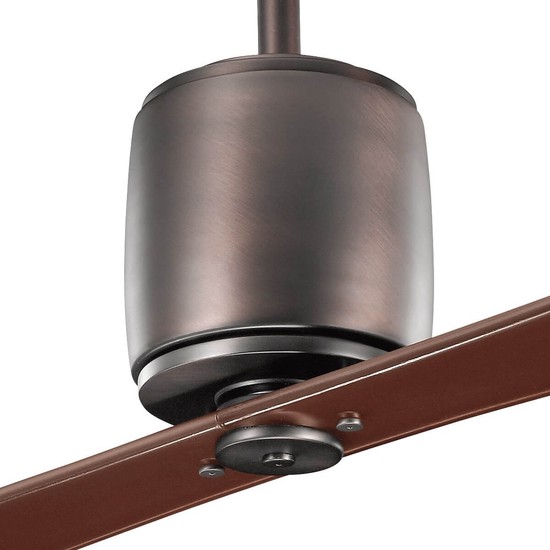 Elstead Ferron leiser Deckenventilator Ø152cm DC-Motor + Fernbedienung Ölgebürstete Bronze